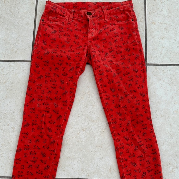 Current/Elliot Dusty Poppy Skinny, Ankle Pants/Jeans, SZ 25 - Picture 1 of 3